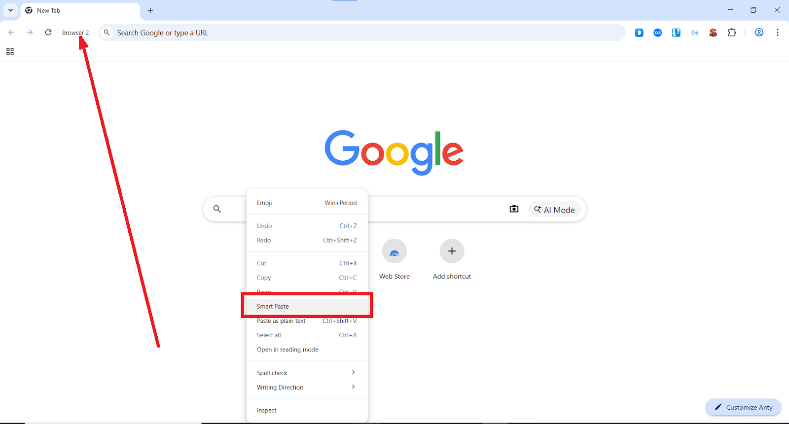Dolphin Anty includes a feature called Smart Paste.