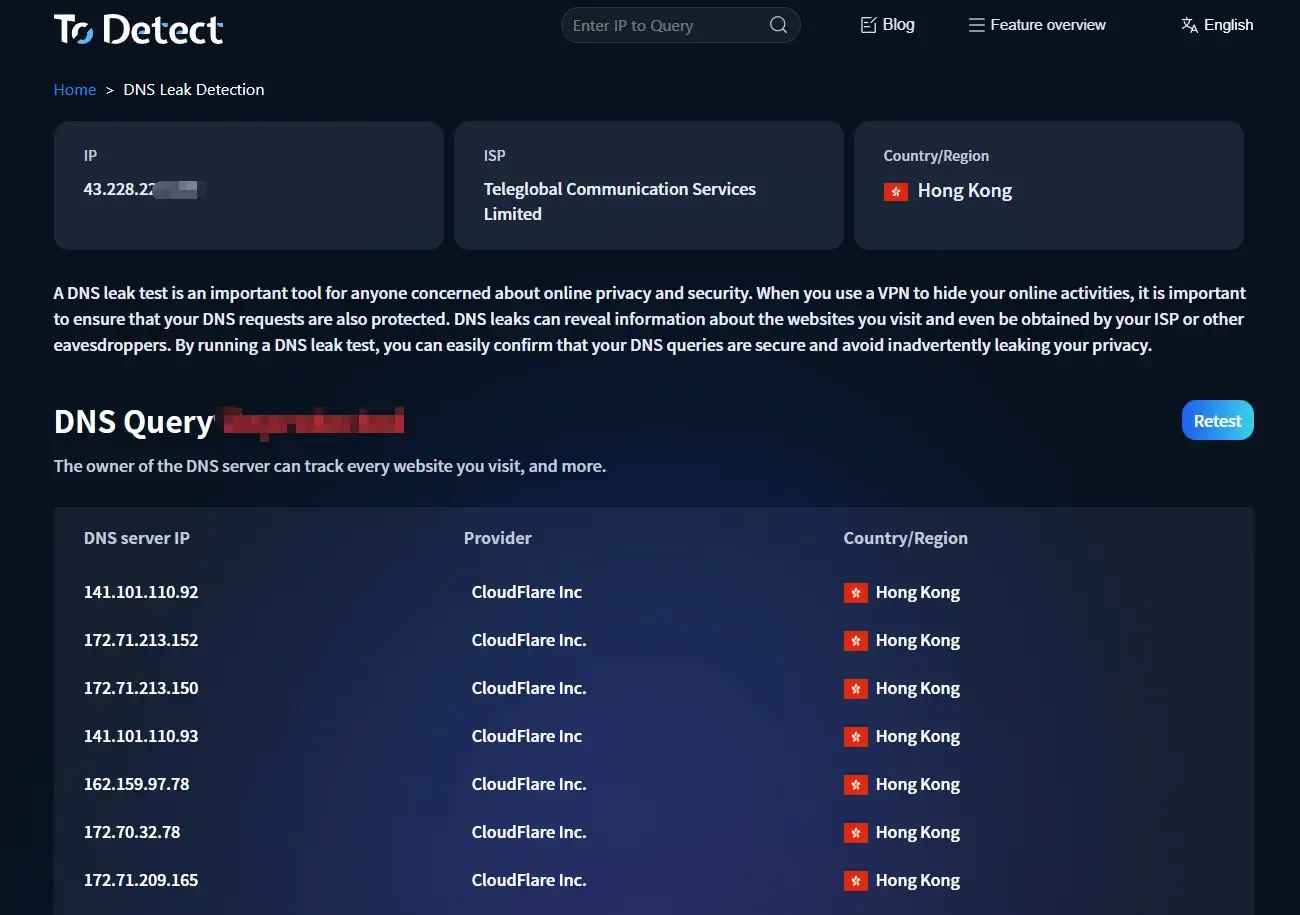 Báo cáo phát hiện rò rỉ DNS