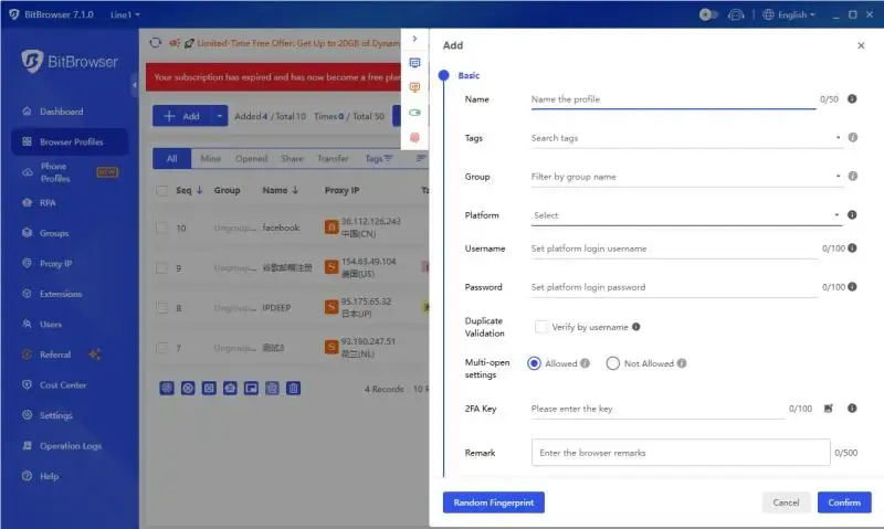 Bit Anti-Linking Browser
